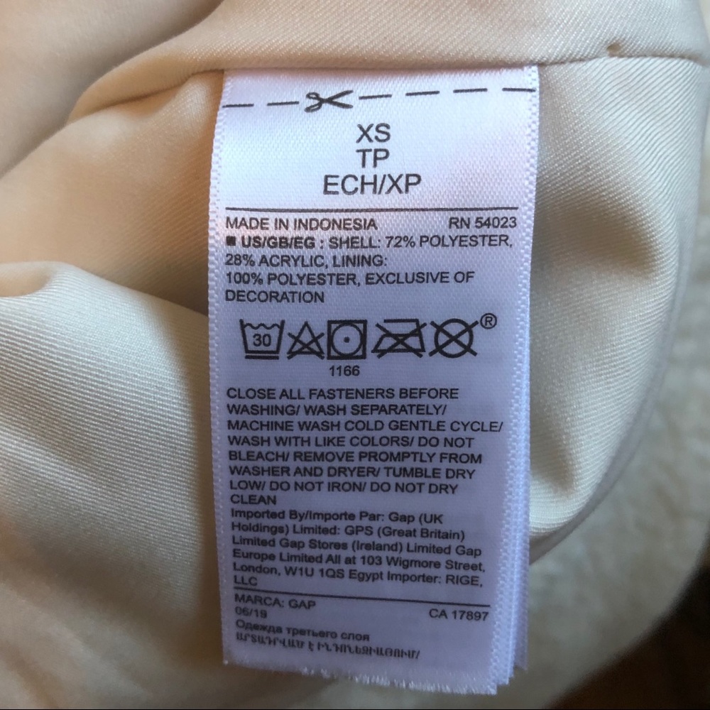 GAP Icon Sherpa Jacket - Picture 8 of 8